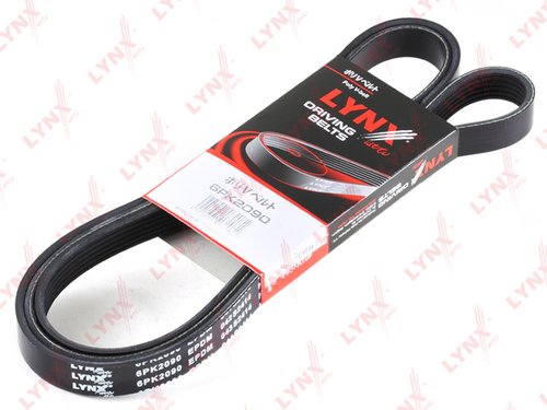 Ремень приводной поликлиновой LYNXAUTO 6PK2090