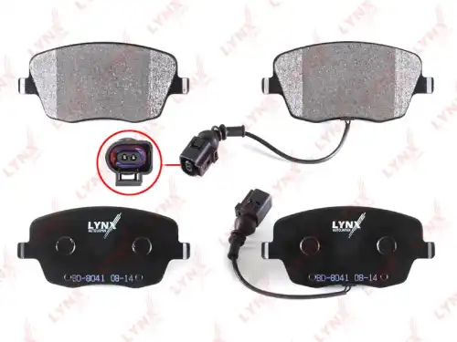Тормозные колодки LYNXAUTO BD-8041