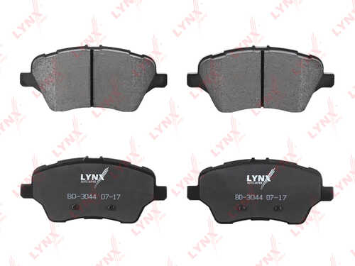 Bd-3044 колодки тормозные lynxauto LYNXAUTO BD3044
