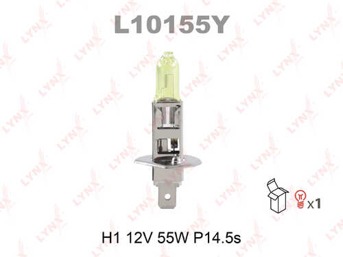 Лампочка противотуманки LYNXAUTO L10155Y