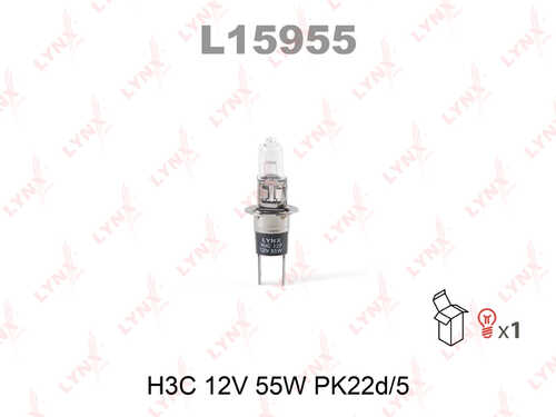 Лампочка противотуманки LYNXAUTO L15955