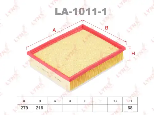 Воздушный фильтр LYNXAUTO LA-1011-1