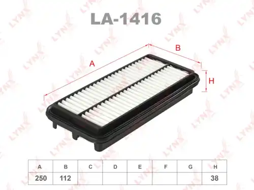 Воздушный фильтр LYNXAUTO LA-1416
