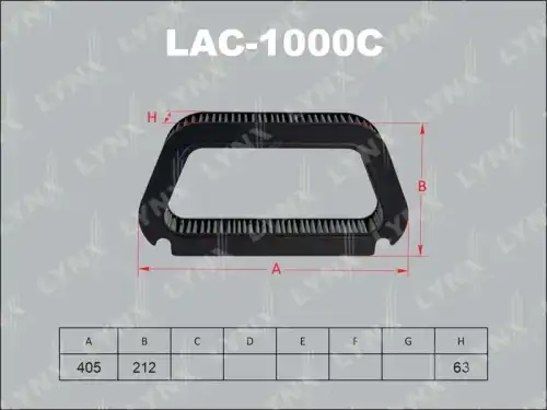 Салонный фильтр LYNXAUTO LAC-1000C