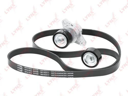 Комплект ремня поликлинового LYNXAUTO PK-5006