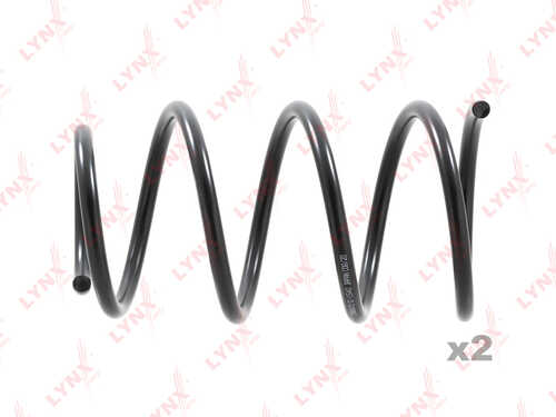 Пружина подвески передняя 14.2x173x321 LYNXAUTO SC-1540