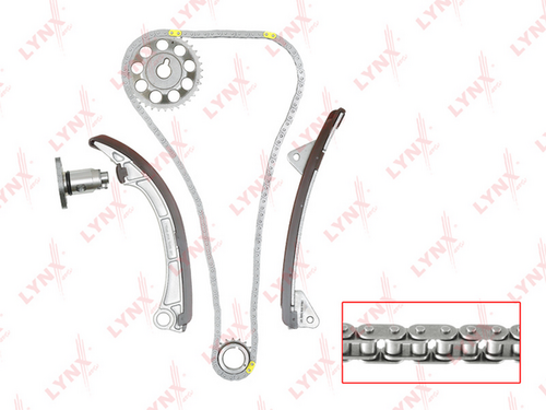 Комплект цепи грм LYNXAUTO TK-0038