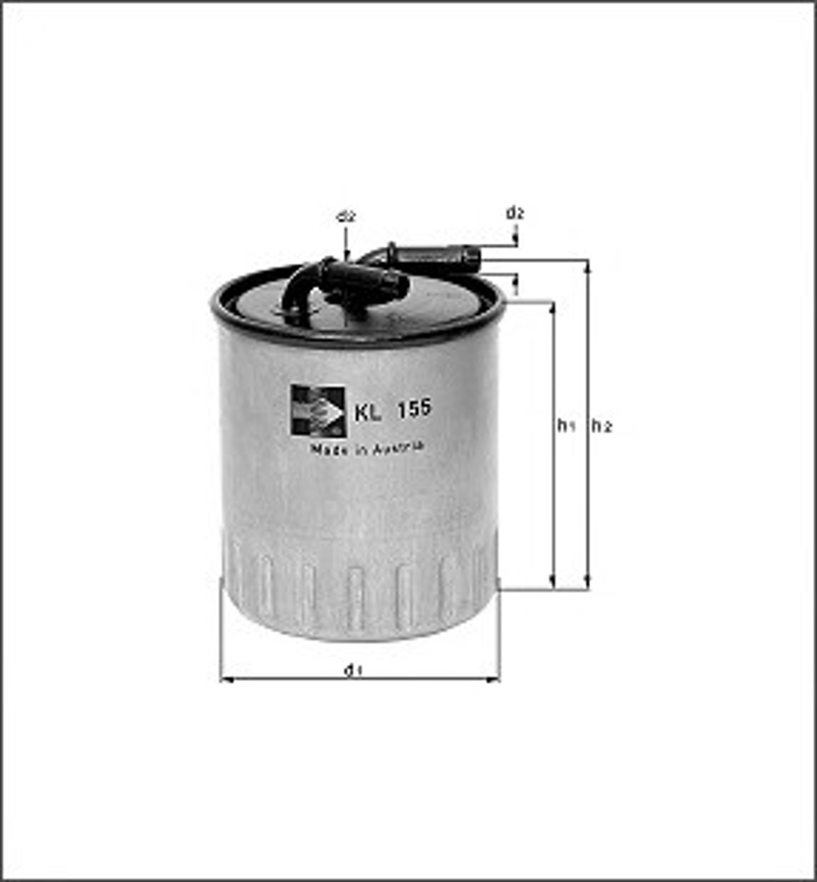 Фильтр топливный MAGNETI MARELLI 154068324220