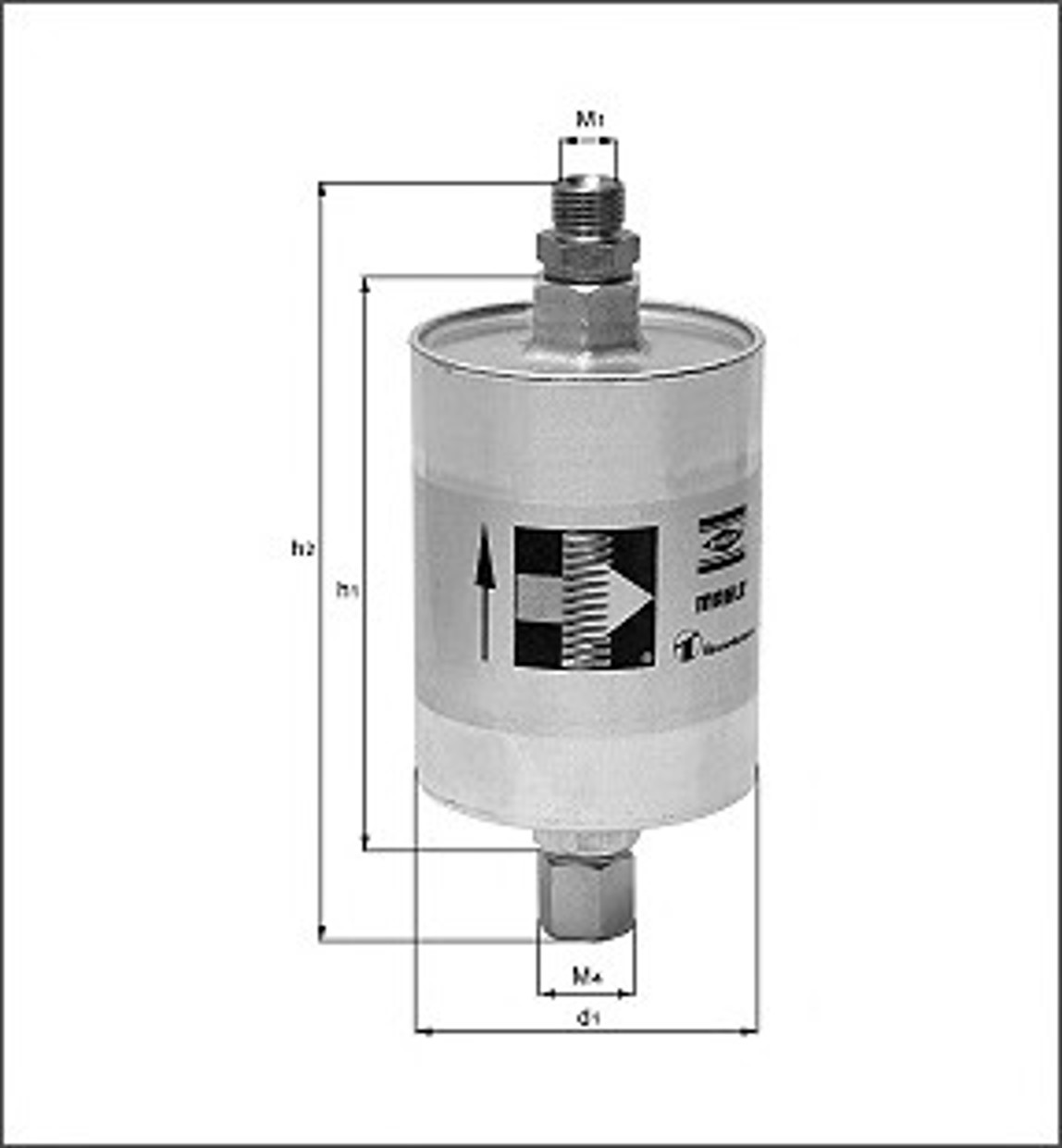 Фильтр топливный MAGNETI MARELLI 154076385390