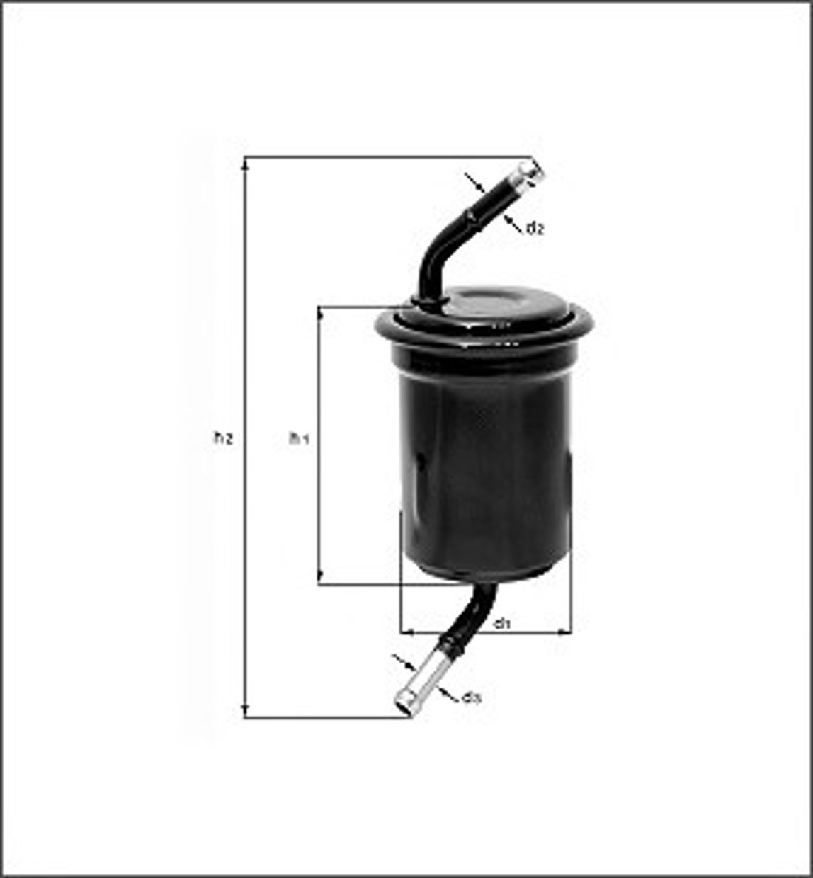 Фильтр топливный MAGNETI MARELLI 154096311850
