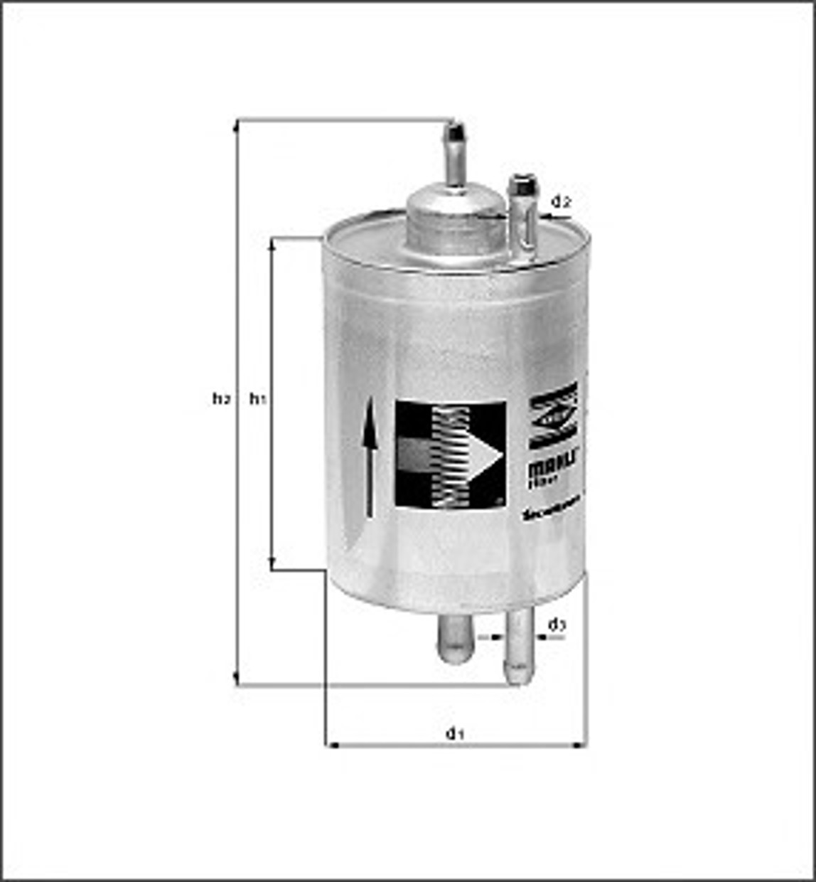 Фильтр топливный MAGNETI MARELLI 154098213150