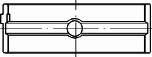 001 hl 10267 050 вкладыши коренные пара 2-й рем +0.50 3x/4x MAHLE/KNECHT 001 HL 10267 050