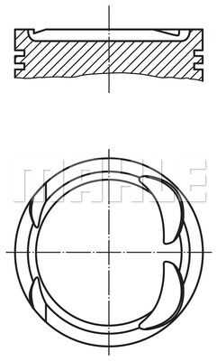 Запчасть MAHLE/KNECHT 001 PI 00163 000