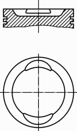 Поршень двс MAHLE/KNECHT 009 41 02