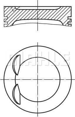 Поршнекомплект MAHLE/KNECHT 028PI00119001