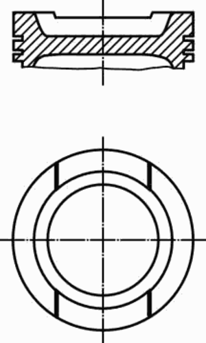 Поршень двс MAHLE/KNECHT 030 92 02