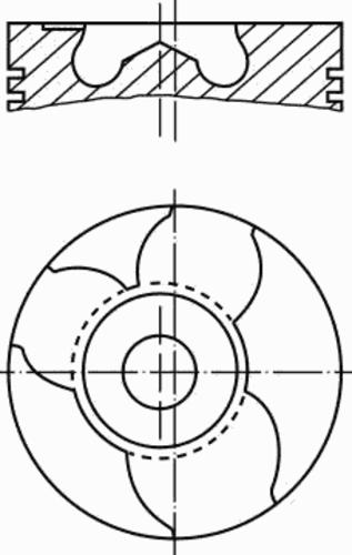Поршень MAHLE/KNECHT 151 10 00