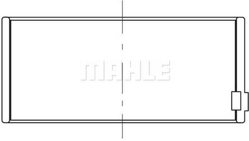 209 pl 20225 000 вкладыши шатунные (пара) std 6x MAHLE/KNECHT 209 PL 20225 000