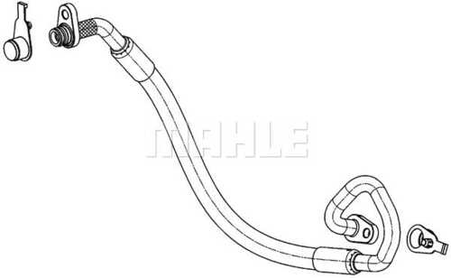 Трубка кондиционера MAHLE/KNECHT AP101000P