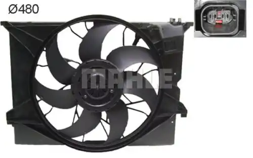 Вентилятор радиатора mb w221/c216 05- MAHLE/KNECHT CFF486000S