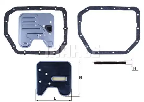 Масляный фильтр mahle original