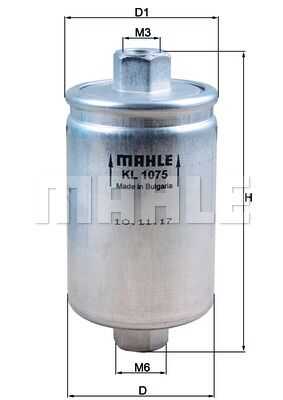 Фильтр топливный погружной MAHLE/KNECHT KL1075