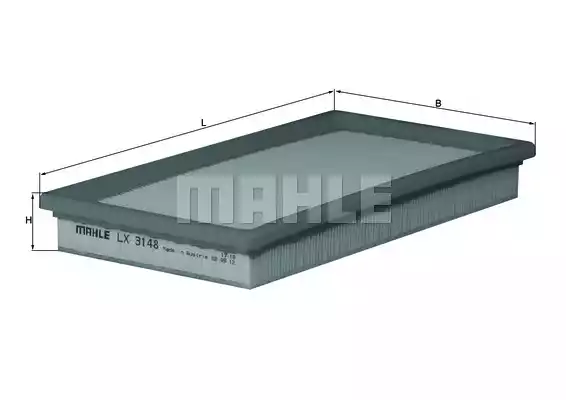 Фильтр воздушный MAHLE/KNECHT LX3148