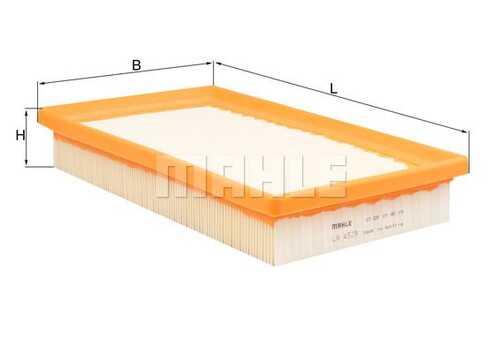 Элемент фильтрующий воздушного фильтра MAHLE/KNECHT LX4529