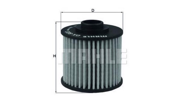 Фильтр масляный MAHLE/KNECHT OX803