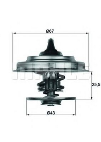 Термостат MAHLE/KNECHT TX 18 71