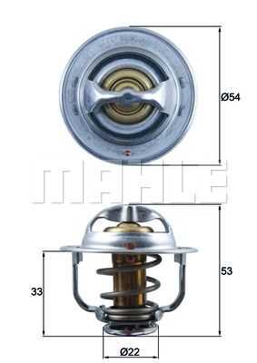 Термостат MAHLE/KNECHT TX17989D