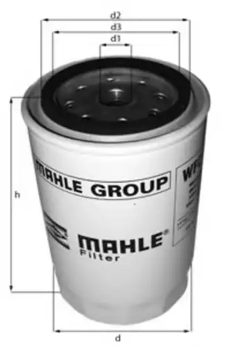 Фильтр охлаждающей жидкости MAHLE/KNECHT WFC17