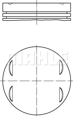 Поршень MAHLE/KNECHT 0052400