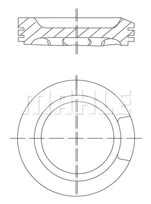 Поршень MAHLE/KNECHT 0330400