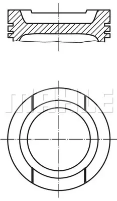 Поршень MAHLE/KNECHT 0332001