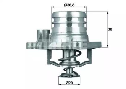 Термостат MAHLE/KNECHT TI 13 92