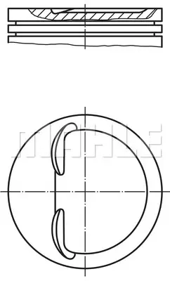 Поршень MAHLE/KNECHT 4481101