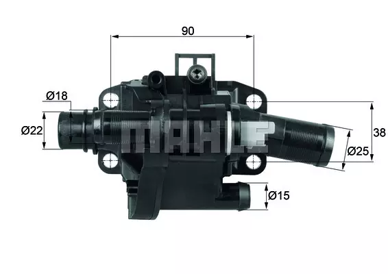 Термостат охлаждающей жидкости MAHLE/KNECHT TH4183