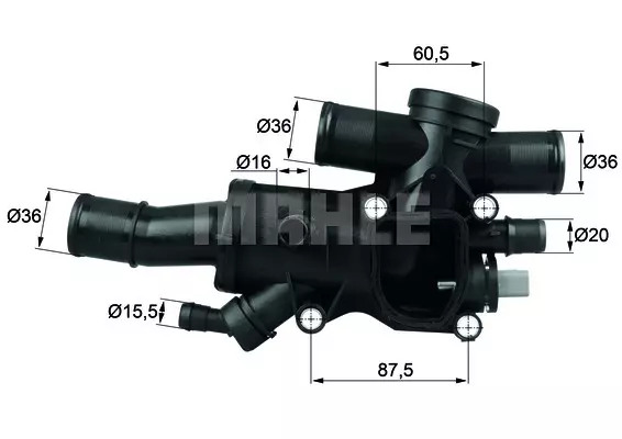 Термостат охлаждающей жидкости MAHLE/KNECHT TH4483