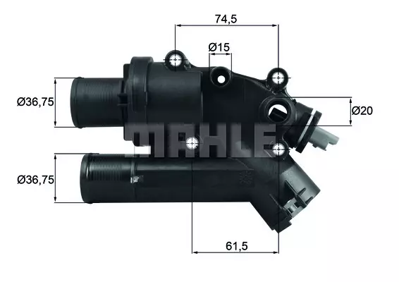 Термостат охлаждающей жидкости MAHLE/KNECHT TH4683