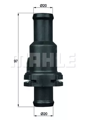 Термостат охлаждающей жидкости MAHLE/KNECHT TH580