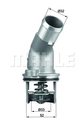 Термостат охлаждающей жидкости MAHLE/KNECHT TI20592D