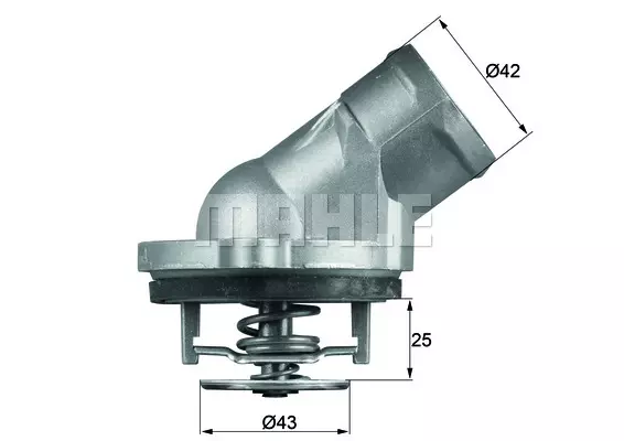 Термостат охлаждающей жидкости MAHLE/KNECHT TI4587D