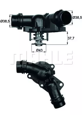 Термостат охлаждающей жидкости MAHLE/KNECHT TM1397