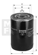 Масляный фильтр MANN-FILTER W 7053
