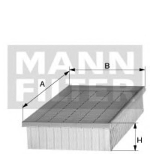 Воздушный фильтр mann MANN-FILTER C 2452
