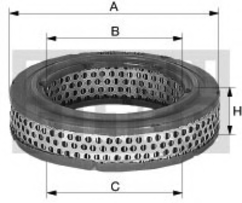 Воздушный фильтр mann MANN-FILTER C 2536