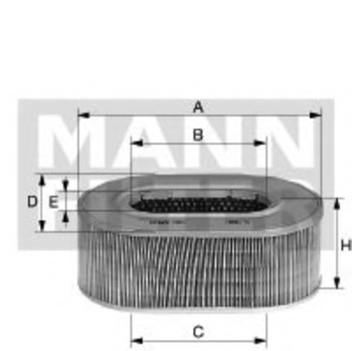 Воздушный фильтр mann MANN-FILTER C 3034