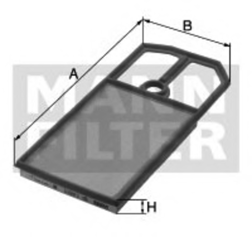 Воздушный фильтр mann MANN-FILTER C 3324
