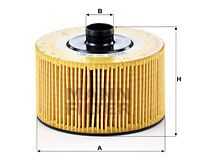 Масляный фильтр MANN-FILTER HU10002Z